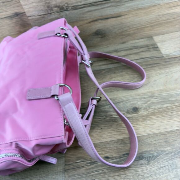 Brand New with Tags PRAGUE Dusty Rose Pink Leather Bag with Crystals Sho… - Picture 8 of 12